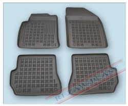 Rubber floor mat  set  Ford Fiesta/Fusion (2005-2012), with edges ― AUTOERA.LV