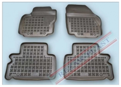 Rubber floor mat  set Ford S-Max (2006-2010)/Galaxy (2006-2010) with edges ― AUTOERA.LV