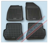 Rubber floor mat  set Ford Fiesta (2002-2008) with edges