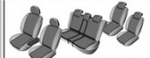 Seat cover set Ford Grand C-MAX (2011-2016) ― AUTOERA.LV
