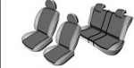Seat cover set Skoda Roomster (2006-) ― AUTOERA.LV