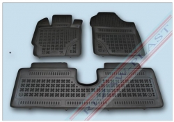 Rubber floor mat  set Toyota Yaris (2011-2019) with edges ― AUTOERA.LV