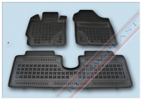 Rubber floor mat  set Toyota Yaris (2011-2019) with edges