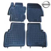 Rubber floor mat  set Nissan Note (2005-2012) with edges