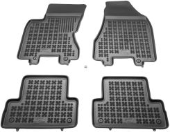 Rubber floor mats set Nissan X-Trail (2007-2013), with edges ― AUTOERA.LV