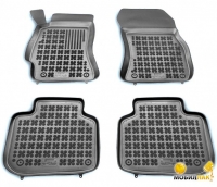 Rubber floor mats set Subaru Legacy (2009-2020)/Outback (2009-2020), with edges