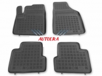 Rubber floor mat set Jeep Cherokee (2013-2021) with edges