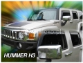 Front and rear wind deflector set HUMMER H3 (2008-)