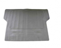 Чёрный резиновый коврик багажника 80x126,5cm, можно подрезать ― AUTOERA.LV