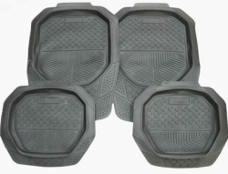 Universal floor mat set, grey color ― AUTOERA.LV
