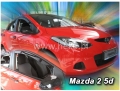 Front wind deflector set Mazda 2 (2009-) 