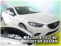 Front wind deflector set Mazda 6 (2012-2020)