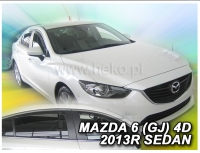 Front and rear wind deflector set Mazda 6 (2012-2019)