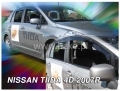 Front wind deflector set Nissan Tiida (2004-2009)