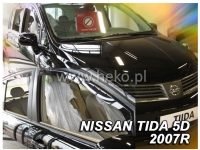 К-т пер. и зад. ветровиков Nissan Tiida (2004-2009)