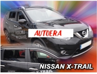 Front and rear wind deflector set Nissan X-Trail (2013-2019)
