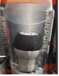 Gearbox knob, alum/black ― AUTOERA.LV