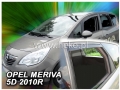 Front and rear wind deflector set Opel Meriva B (2010-2016)