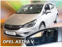 Front wind deflector set Opel Astra K (2015-2022)