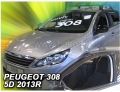 Front wind deflector set Peugeot 308 (2013-2021)
