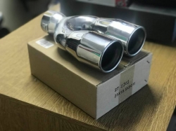 Exhaust double Muffler pipe end ― AUTOERA.LV