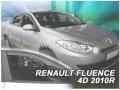 Front wind deflector set Renault Fluence (2009-)