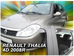 Front and rear wind deflector set Renault Thalia (2008-)