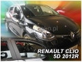 Front wind deflector set  Renault Clio (2012-)