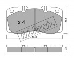 Bremžu uzlikas fri.tech. ― AUTOERA.LV