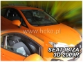 Front wind deflector set Seat Ibiza (2008-)