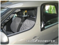 Front and rear wind deflector set Skoda Roomster (2006-2012)