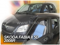 Priekš. un aizm.vējsargu kompl. Skoda Fabia II (2008-2015)