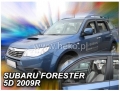 Front wind deflector set Subaru Forester (2008-2013)