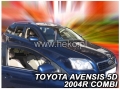 Front wind deflector set  Toyota Avensis (2003-2009) 