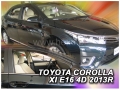 Front wind deflector set Toyota Corolla (2013-2020)