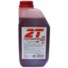 Полусинтетическое 2-тактное масло  (красного цвета)- 1Л  ― AUTOERA.LV