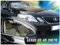 Front wind deflector set  Lexus GS (2005-2011)