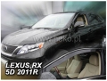 Front wind deflector set Lexus RX (2009-2016)