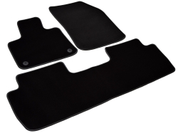 Textile floor mats set for Peugeot 5008 (2016-2023) ― AUTOERA.LV