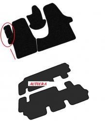 Auduma paklāju kompl. VW T5 Caravelle (2003-2015) ― AUTOERA.LV
