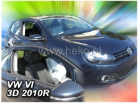 Front wind deflector set VW Golf VI (2008-2012)