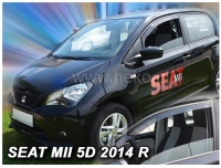 Front wind deflector set Seat Mii (2011-)