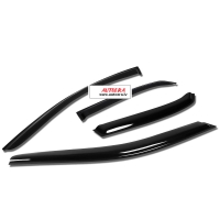 Front and rear wind deflector set Volvo S80 (1998-2009)