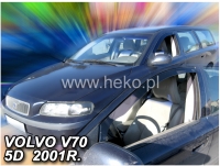 Front wind deflector set Volvo V70 (1999-2007)/ XC70 (2000-2007)