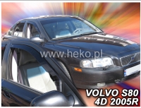 К-т пер. и зад. ветровиков Volvo S80 (1998-2009)
