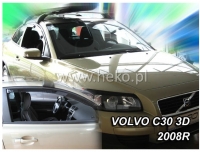 Front wind deflector set Volvo C30 (2006-2012)