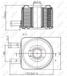 Eļļas radiators NRF ― AUTOERA.LV