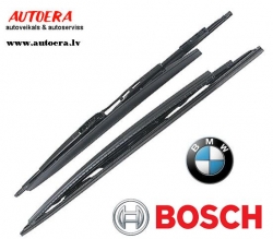 Front wiperblade set by BOSCH for BMW 7-serie E65/E66 (2001-2008) ― AUTOERA.LV