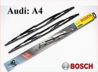 Wipeblade set by BOSCH for  Audi A4 B6 (2001-2003), 55+55cm