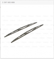 Front wiperblade set by BOSCH for Range Rover (2005-2012), 65cm+65cm ― AUTOERA.LV